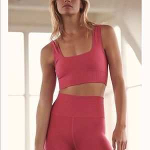 Square neck good karma bra